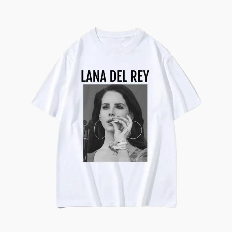 New Lana Del Rey Graphic Print T Shirt Unisex Women Hip Hop Vintage Streetwear Summer Short Sleeve Fashion T Shirt 4XL
New Lana Del Rey Graphic Print T Shirt Unisex Women Hip Hop Vintage Streetwear Summer Short Sleeve Fashion T Shirt 4XL