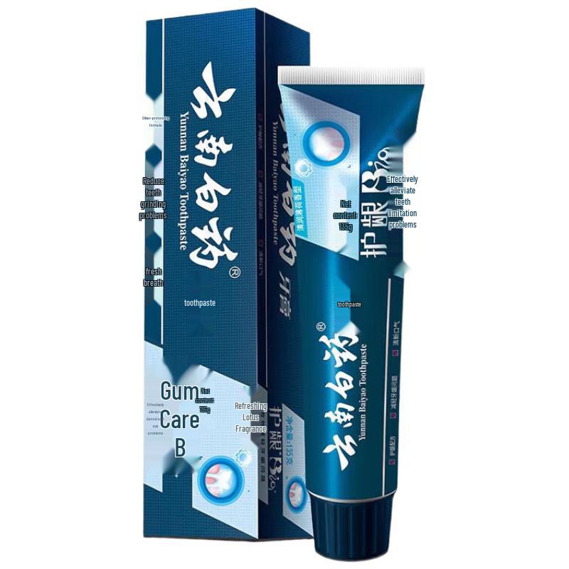 Yunnan Baiyao Active Peptide Mint Toothpaste
Yunnan Baiyao Active Peptide Mint Toothpaste