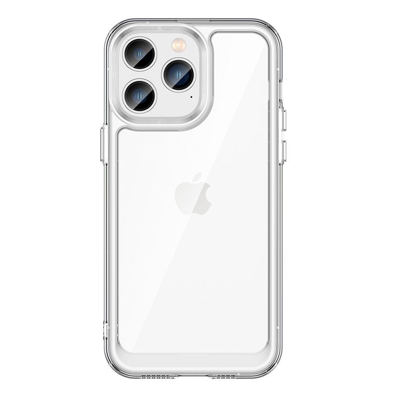 For iPhone 14 Pro Max 6.7 inch TPU+Acrylic Mobile Phone Protective Case Anti-drop Anti-scratch Back Cover Transparent
For iPhone 14 Pro Max 6.7 inch TPU+Acrylic Mobile Phone Protective Case Anti-drop Anti-scratch Back Cover Transparent
