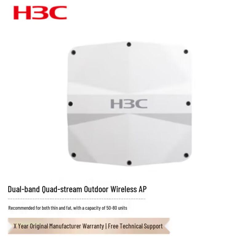 H3C WA6620X Outdoor WiFi 6 Enterprise AP
H3C WA6620X Outdoor WiFi 6 Enterprise AP