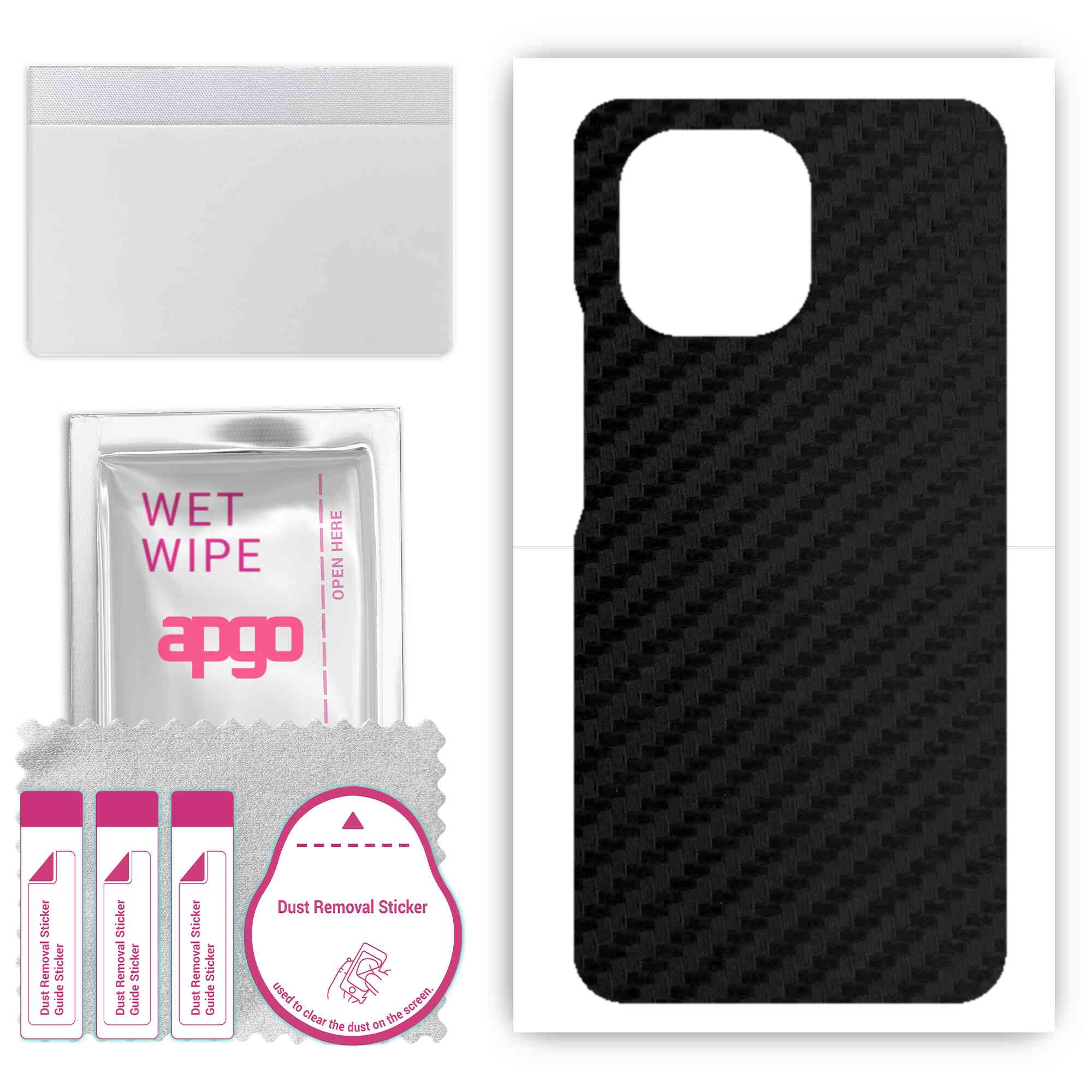apgo Protective Skin Sticker for the back compatible with Xiaomi Mi 11, Wrap Film, Foil, Vinyl - Pattern Carbon Black
apgo Protective Skin Sticker for the back compatible with Xiaomi Mi 11, Wrap Film, Foil, Vinyl - Pattern Carbon Black