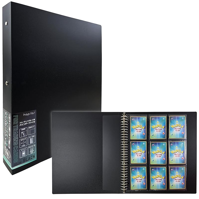 Core support Binder file for trading cards Comes with 30 refills Holds 540 sheets 30 holes Double-sided side pockets Can be stored in a sleeve trading
Core support Binder file for trading cards Comes with 30 refills Holds 540 sheets 30 holes Double-sided side pockets Can be stored in a sleeve trading