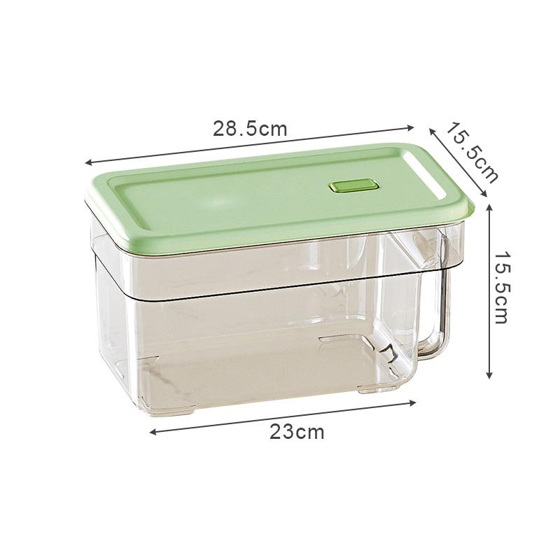 Ящик для хранения в холодильнике с ручкой, герметичная коробка для хранения продуктов, фруктов, овощей, дренажная корзина, контейнеры для хранения в холодильнике, органайзеры no drain box зелёный
Ящик для хранения в холодильнике с ручкой, герметичная коробка для хранения продуктов, фруктов, овощей, дренажная корзина, контейнеры для хранения в холодильнике, органайзеры no drain box зелёный