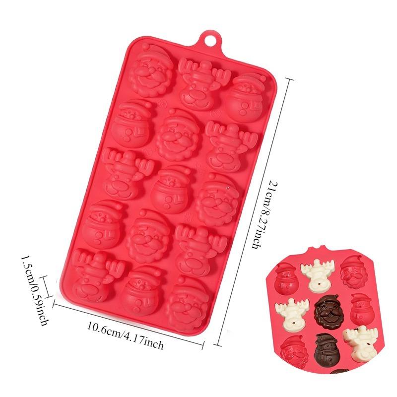 Silicone Santa Claus and Snowflake Gift Mold for Christmas 3D Cake Decoration Mold Chocolate Mousse Handmade Soap Baking Tool
Silicone Santa Claus and Snowflake Gift Mold for Christmas 3D Cake Decoration Mold Chocolate Mousse Handmade Soap Baking Tool