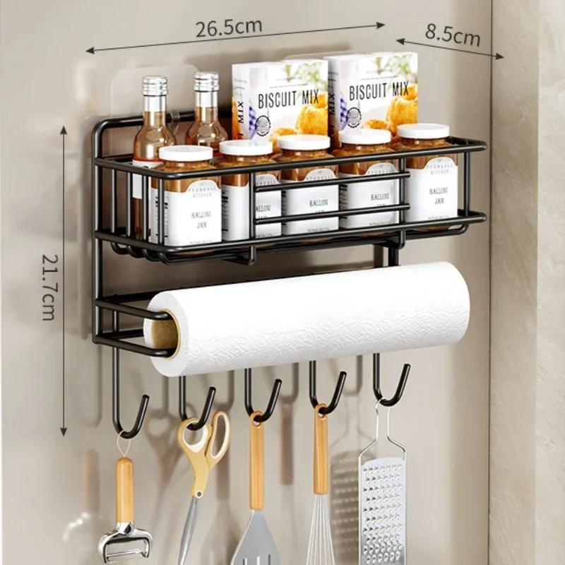 Refrigerator Side Storage Rack, Large-Capacity Kitchen Spice Organizer, Multi-Layer Hanging Shelf for Plastic Wrap & Bottles
Refrigerator Side Storage Rack, Large-Capacity Kitchen Spice Organizer, Multi-Layer Hanging Shelf for Plastic Wrap & Bottles