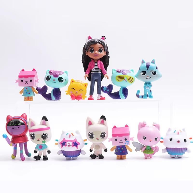 13pcs/lot Gabby Dollhouse Cake Decoration Anime Cat Gaby Girl Ornament for Kids Birthday Party Gifts
13pcs/lot Gabby Dollhouse Cake Decoration Anime Cat Gaby Girl Ornament for Kids Birthday Party Gifts