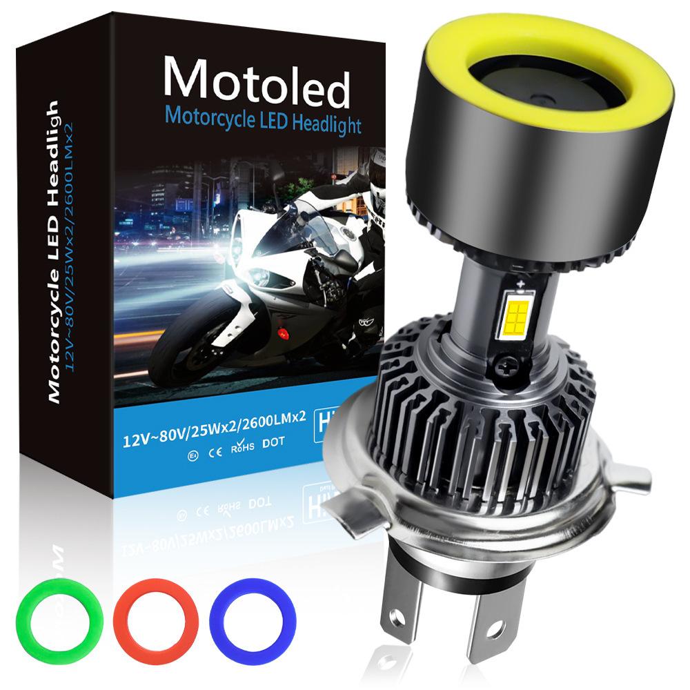 Motorcycle LED light, ultra-bright headlight bulb for electric vehicles, suitable for headlight modification, can replace the halo, sold individually
Motorcycle LED light, ultra-bright headlight bulb for electric vehicles, suitable for headlight modification, can replace the halo, sold individually