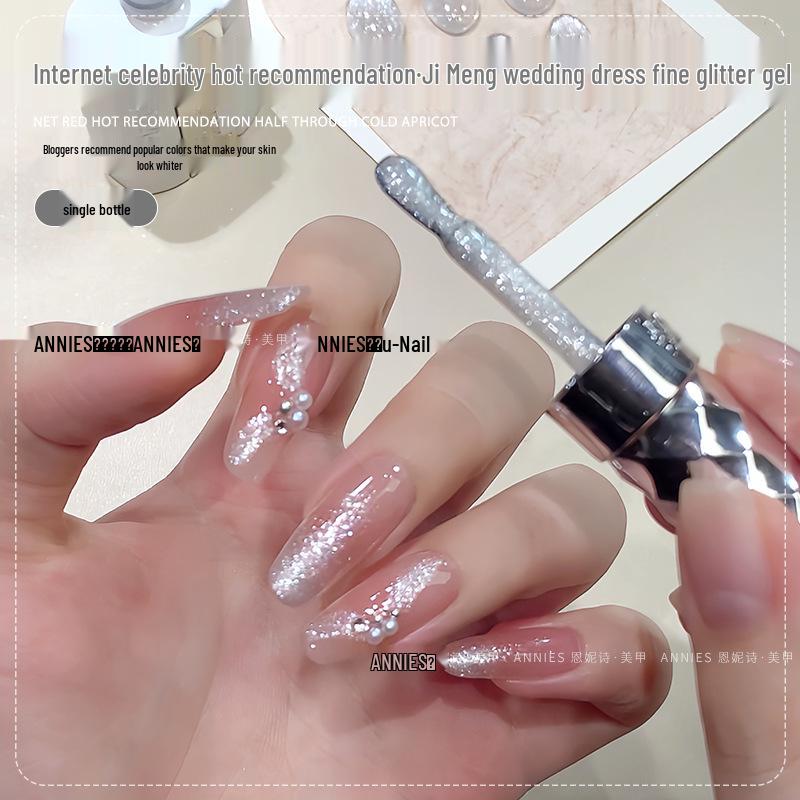 Свадебное платье мечты Эннис Блестящий гель для ногтей 2025 – Супер вспышка Алмазная пудра Нейл-арт
Свадебное платье мечты Эннис Блестящий гель для ногтей 2025 – Супер вспышка Алмазная пудра Нейл-арт