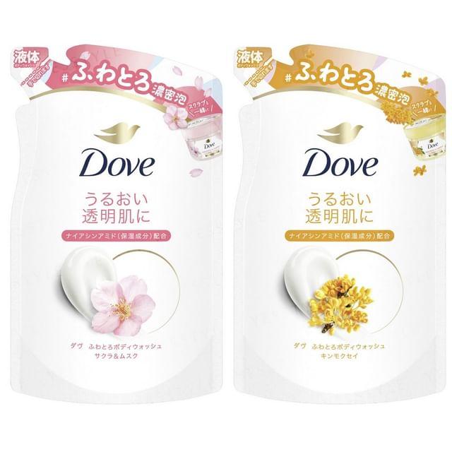 Dove Japan - Fluffy Body Wash Refill Sakura & Musk 340g
Dove Japan - Fluffy Body Wash Refill Sakura & Musk 340g
