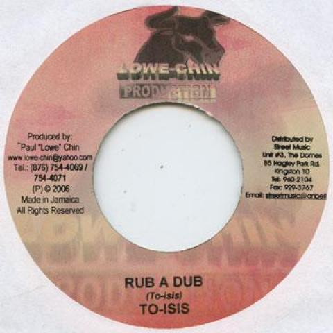 7inch Record TO ISIS - Rub A Dub Lowe Chin Produ 2006 Jamaica Reggae, Ska & Dub
7inch Record TO ISIS - Rub A Dub Lowe Chin Produ 2006 Jamaica Reggae, Ska & Dub