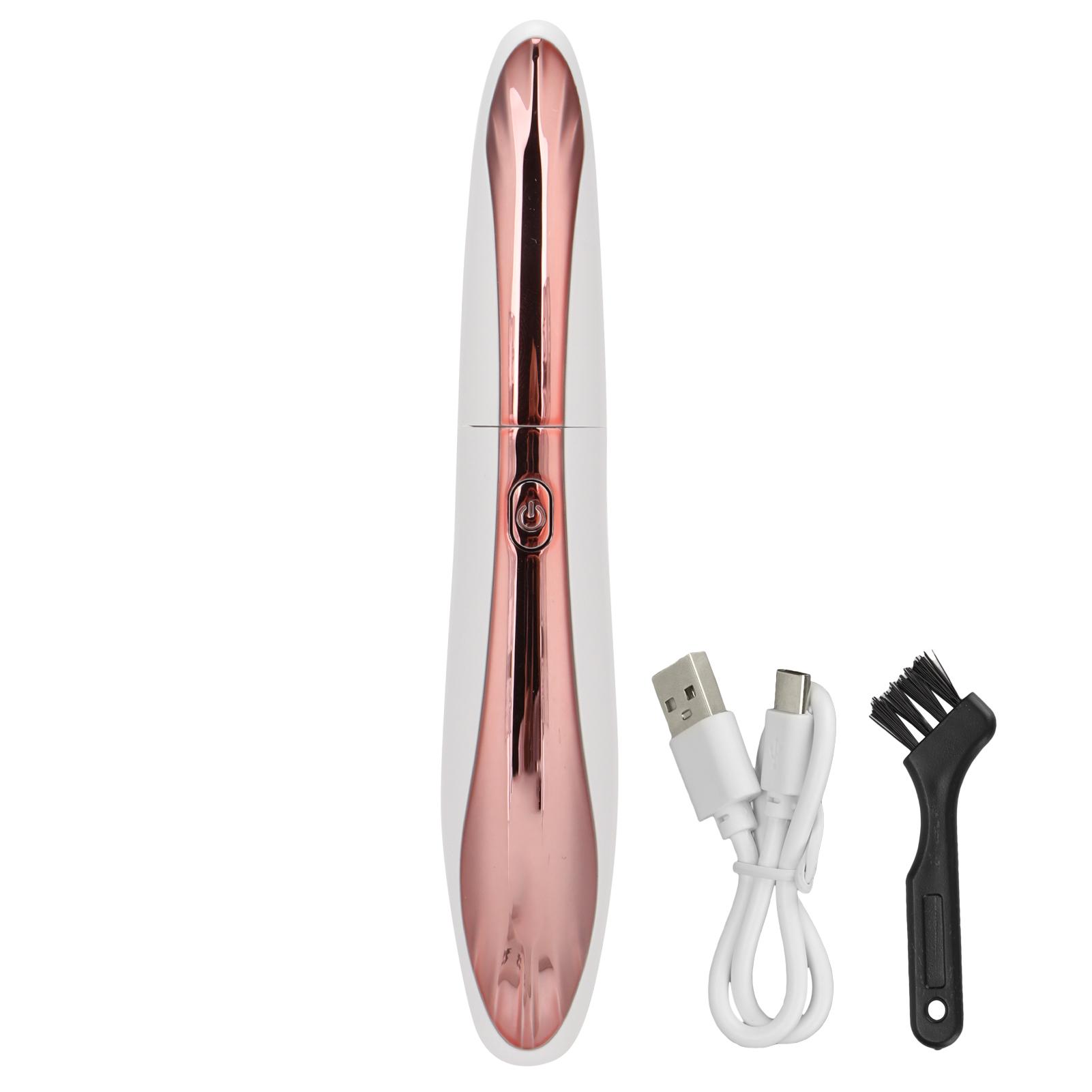 Electric Eyelash Curler USB Rechargeable Long Lasting Natural Quick Heated Eyelash Curling Clip for White
Electric Eyelash Curler USB Rechargeable Long Lasting Natural Quick Heated Eyelash Curling Clip for White