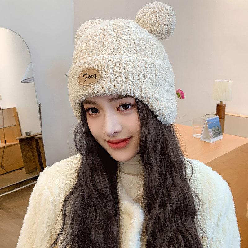 Мультяшная плюшевая шапка-бини с медвежонком, теплая, женская, зимняя, пуловер, с защитой ушей, вязаная шапка, трендовая, маленькая велосипедная шапка для лица cold protection, warm and elastic.
Мультяшная плюшевая шапка-бини с медвежонком, теплая, женская, зимняя, пуловер, с защитой ушей, вязаная шапка, трендовая, маленькая велосипедная шапка для лица cold protection, warm and elastic.