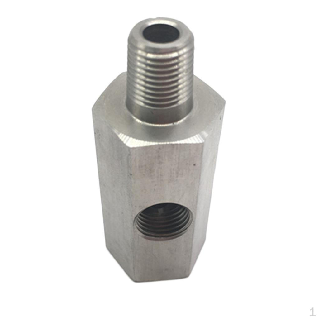 Metric Adapter Oil Pressure 1/8 NPT Female X 1 Male & Tee
Metric Adapter Oil Pressure 1/8 NPT Female X 1 Male & Tee