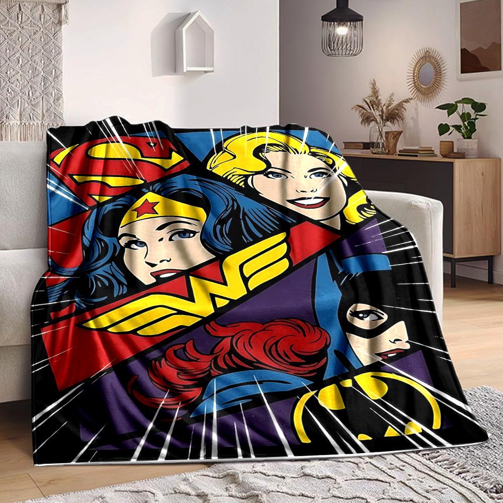 1pc Wonder Woman, Superhero Blanket | Polyester Fiber, All-Season Comfort for Sofa, Bed, Office, Car, Camping, Ideal Home Decor & Gift, Office Comfort 100x150cm
1pc Wonder Woman, Superhero Blanket | Polyester Fiber, All-Season Comfort for Sofa, Bed, Office, Car, Camping, Ideal Home Decor & Gift, Office Comfort 100x150cm