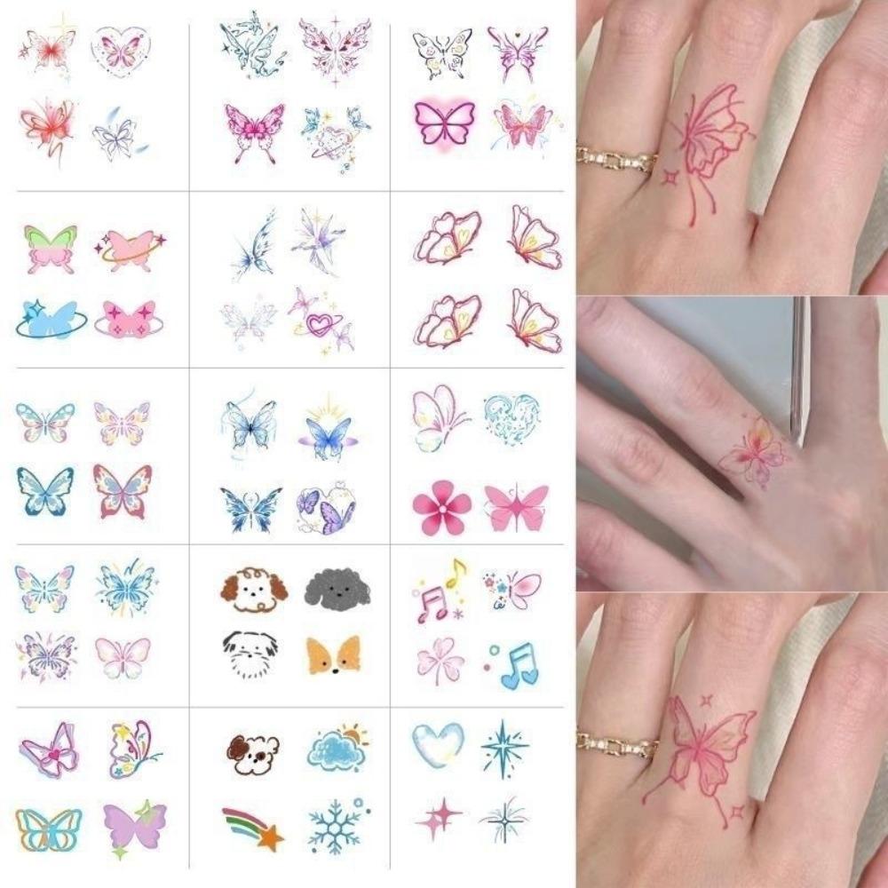 15Pcs 3D Color Butterfly Facial Stickers Waterproof Anime Figures Sticker for Women Girl Body Art Style B
15Pcs 3D Color Butterfly Facial Stickers Waterproof Anime Figures Sticker for Women Girl Body Art Style B