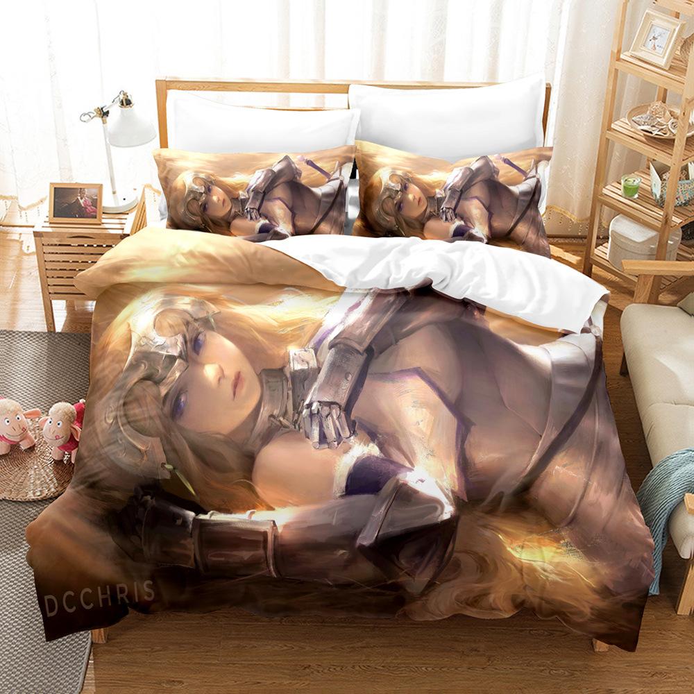 Make Polyester Three-Piece Set, Make Bedding Quilt Cover Pillowcase 3D Digital Printing UK Single 135 * 200cm two-piece set (90g)
Make Polyester Three-Piece Set, Make Bedding Quilt Cover Pillowcase 3D Digital Printing UK Single 135 * 200cm two-piece set (90g)