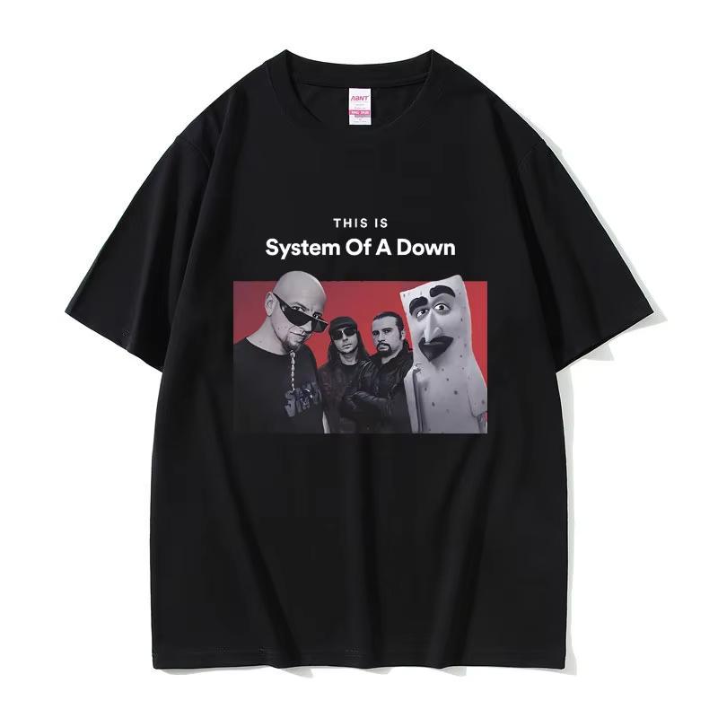 This Is System of A Down T Shirts Men Women Cotton Vintage Oversized T-shirt Men s 90s Rock Band Alternative Metal Music Tshi... S разноцветный
This Is System of A Down T Shirts Men Women Cotton Vintage Oversized T-shirt Men s 90s Rock Band Alternative Metal Music Tshi... S разноцветный