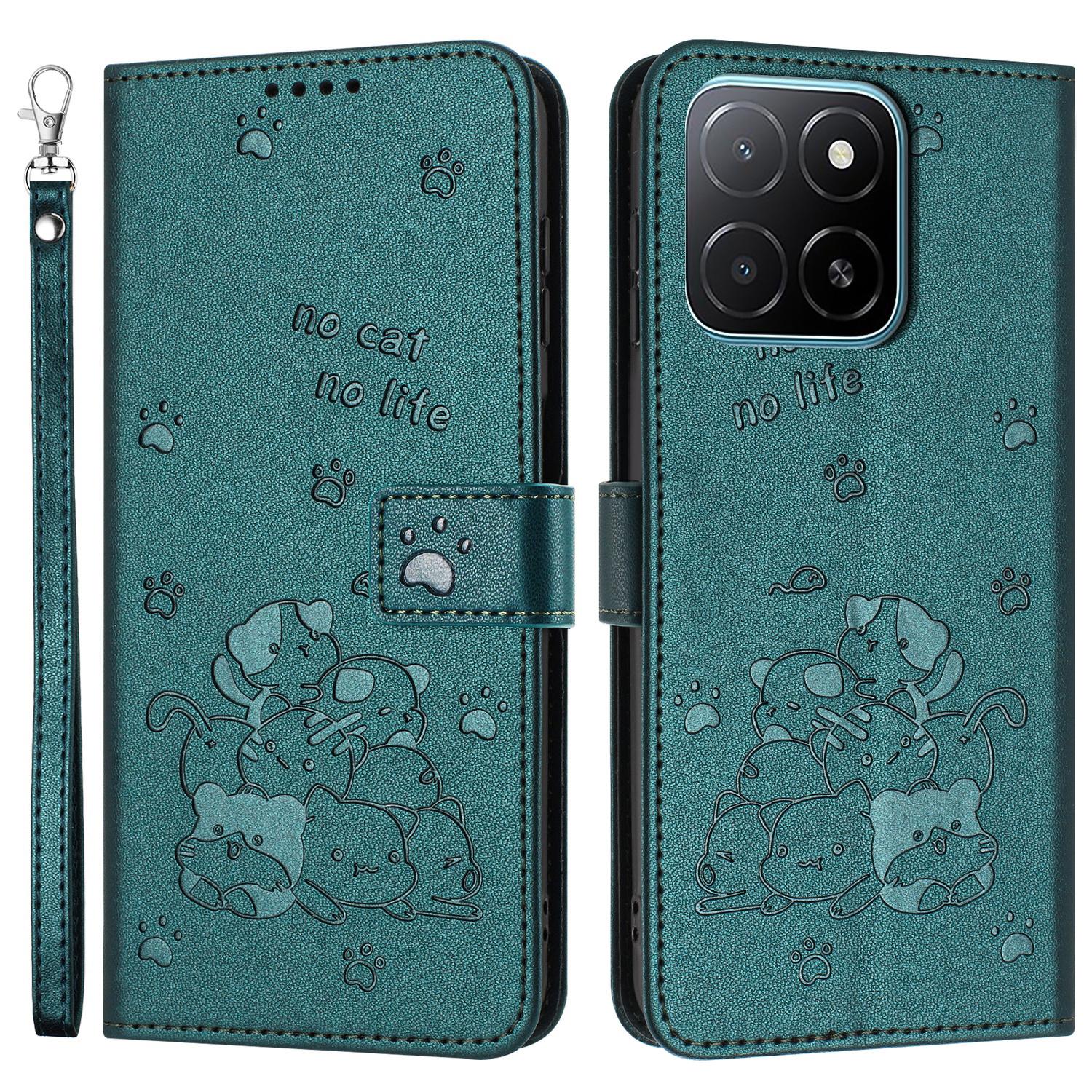 For Honor X5b/X5b Plus Case with Strap Cats Imprint Leather Wallet Phone Cover A
For Honor X5b/X5b Plus Case with Strap Cats Imprint Leather Wallet Phone Cover A