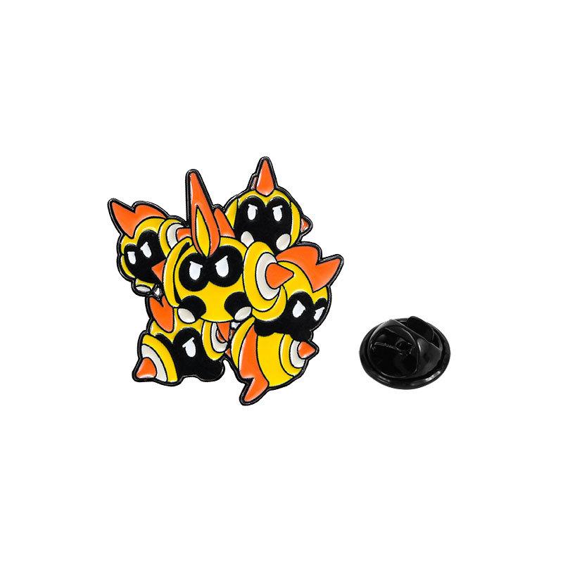 Cute cartoon animation brooch, peripheral film and television Pokémon series metal badge clothing pendant
Cute cartoon animation brooch, peripheral film and television Pokémon series metal badge clothing pendant