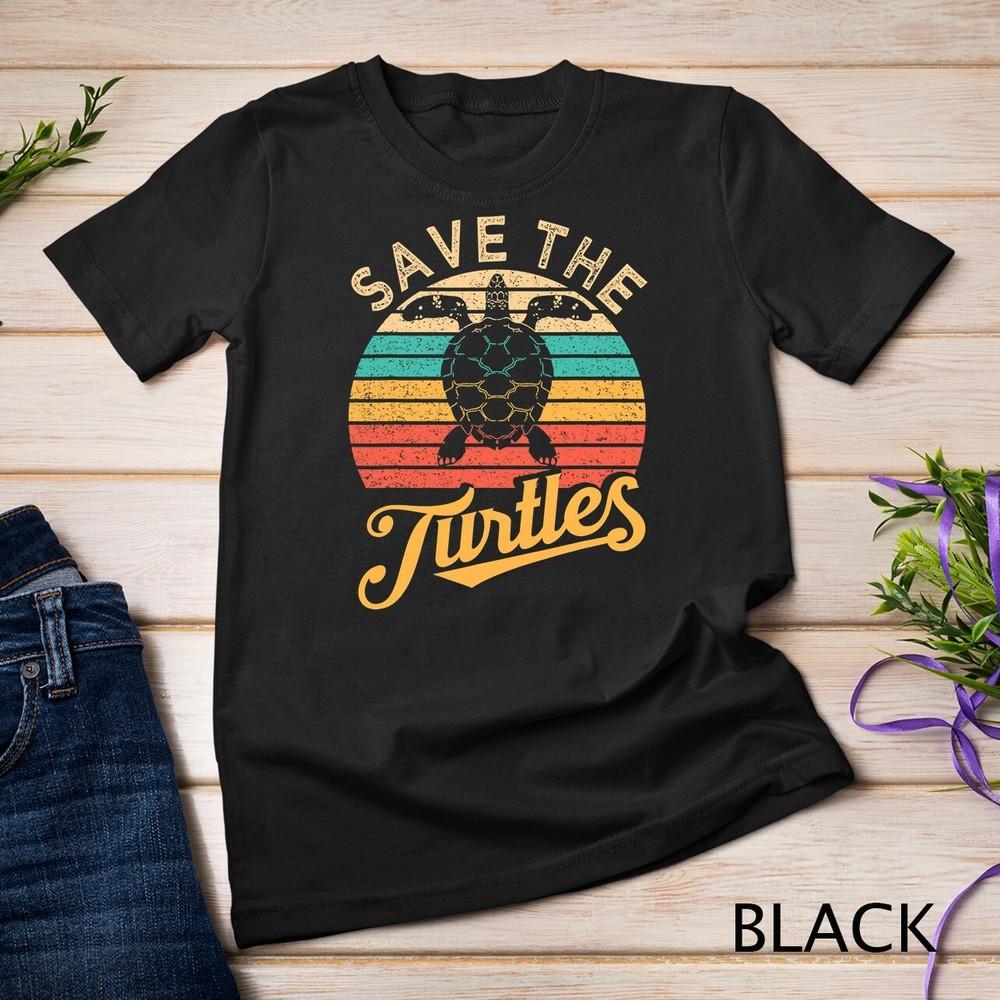 Save The Turtles Animal Rights Sea Turtle Retro Style Gift Unisex T-shirt 4XL
Save The Turtles Animal Rights Sea Turtle Retro Style Gift Unisex T-shirt 4XL