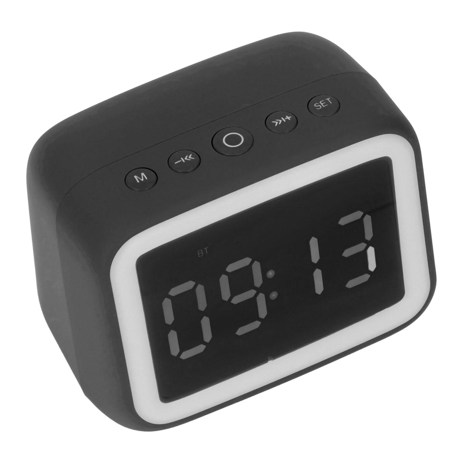 Alarm Clock Wireless Speakers Music Playing Night Light Mirror Digital Alarm Clock with FM Radio for Home
Alarm Clock Wireless Speakers Music Playing Night Light Mirror Digital Alarm Clock with FM Radio for Home