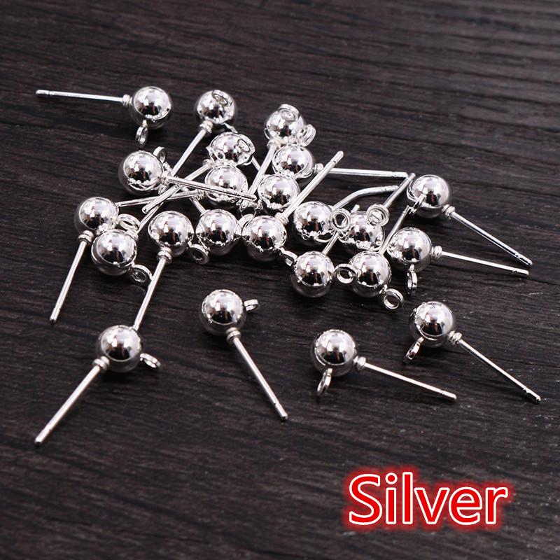 50pcs/lot 3/4/5mm 6 Colors Pin Findings Stud Earring Basic Pins Stoppers Connector For DIY Jewelry Making Accessories Supplies 3mm срібний
50pcs/lot 3/4/5mm 6 Colors Pin Findings Stud Earring Basic Pins Stoppers Connector For DIY Jewelry Making Accessories Supplies 3mm срібний