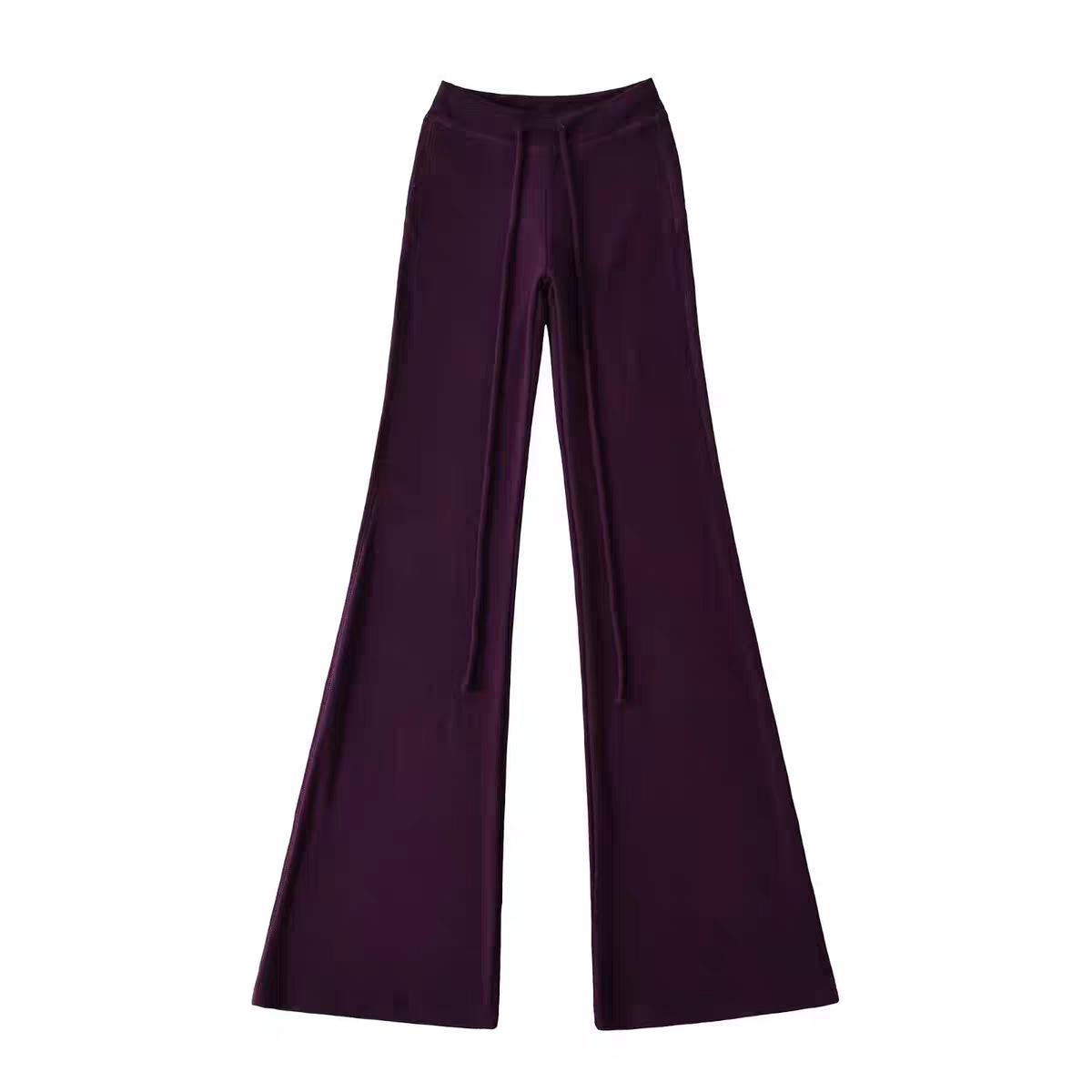 Spring 2026 Casual Slim-Fit Cropped Top & Micro-Flare Pants Set M
Spring 2026 Casual Slim-Fit Cropped Top & Micro-Flare Pants Set M