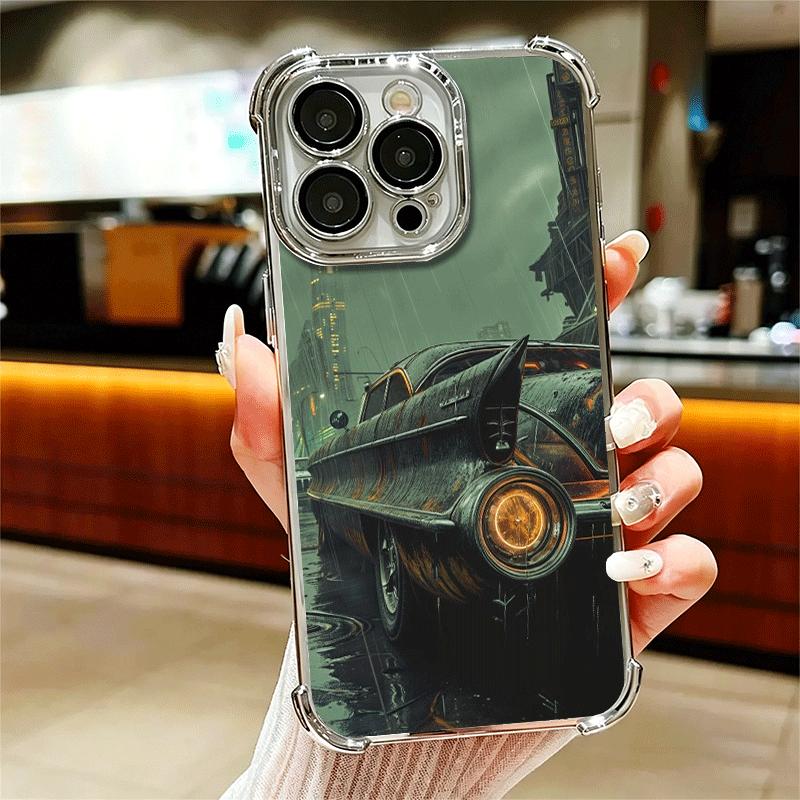 Vintage Car Retro Nostalgia Plating Phone Case For Iphone 16 17 Pro Max Air 16E 14 15 Plus 12 13 Mini Anti-Fall Airabag Cover iPhone 17 Pro Max
Vintage Car Retro Nostalgia Plating Phone Case For Iphone 16 17 Pro Max Air 16E 14 15 Plus 12 13 Mini Anti-Fall Airabag Cover iPhone 17 Pro Max