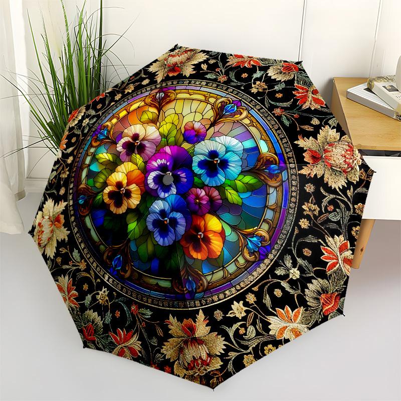 Color Retro, Floral DesignThemed Automatic Opening and Closing umbrella - 8 Ribs, Suitable for Leisure and Going Out, Outdoor Accessory, Got
Color Retro, Floral DesignThemed Automatic Opening and Closing umbrella - 8 Ribs, Suitable for Leisure and Going Out, Outdoor Accessory, Got