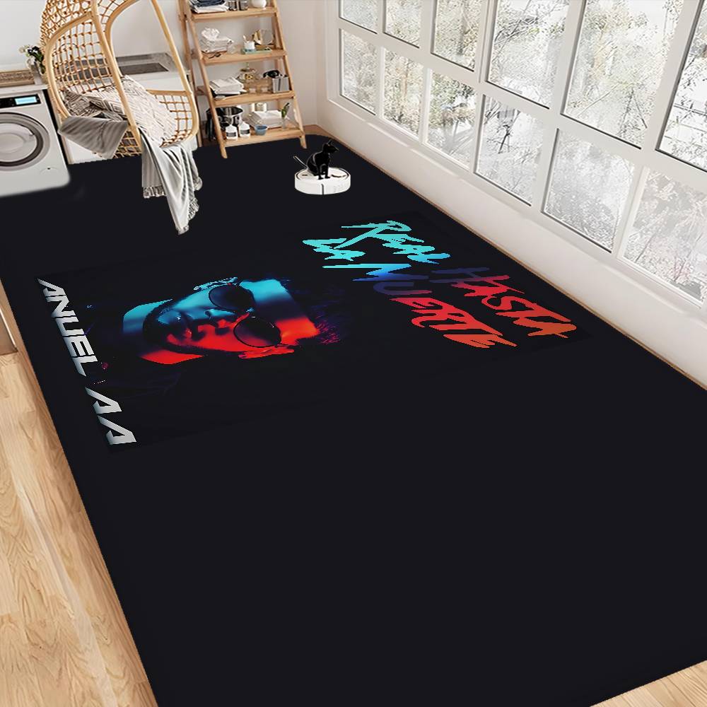 Rapper Anuel AA Music Floor Mat Rectangle Anti-slip Home Soft Badmat Front Door Indoor Outdoor Mat Welcome Doormat 50x80cm
Rapper Anuel AA Music Floor Mat Rectangle Anti-slip Home Soft Badmat Front Door Indoor Outdoor Mat Welcome Doormat 50x80cm