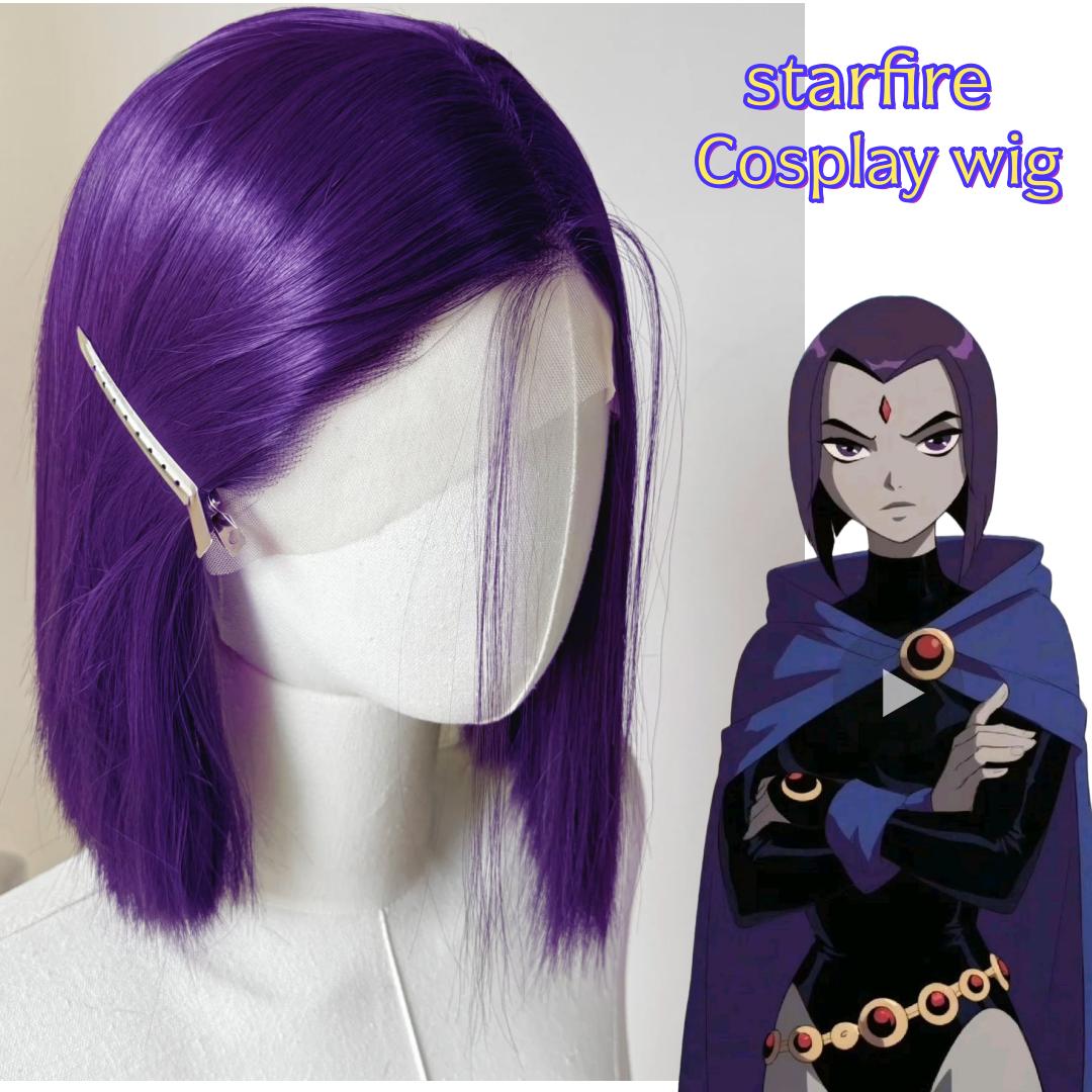 Starfire Cosplay Wig Raven Short Purple Lace Front Wigs Straight 12inch 13x4 HD Lace Frontal Nature Looking Hair Hallowmas (as the picture,1pc&12inches)
Starfire Cosplay Wig Raven Short Purple Lace Front Wigs Straight 12inch 13x4 HD Lace Frontal Nature Looking Hair Hallowmas (as the picture,1pc&12inches)