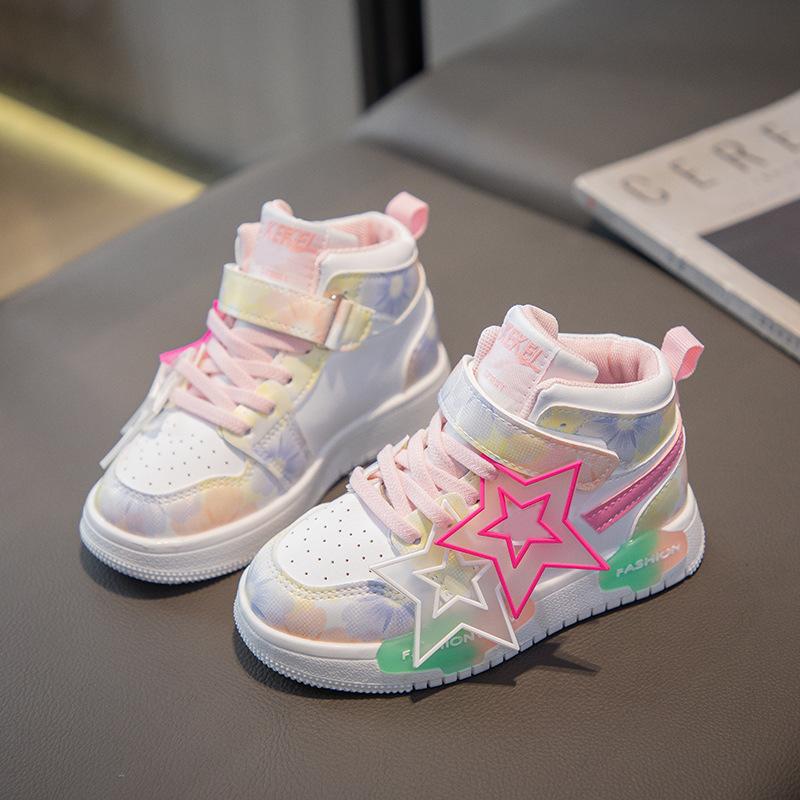 Spring Kids Shoes Fashion Classic Non-slip Children Sneakers Autumn New Walking Shoes for Girls Casual Outdoor 27(inner 16.6cm) рожевий
Spring Kids Shoes Fashion Classic Non-slip Children Sneakers Autumn New Walking Shoes for Girls Casual Outdoor 27(inner 16.6cm) рожевий