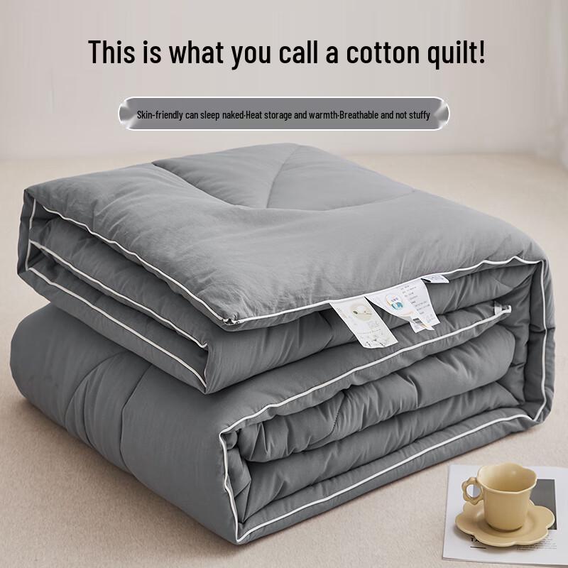 Qixiai Minimalist Warm Xinjiang Cotton Quilt
Qixiai Minimalist Warm Xinjiang Cotton Quilt