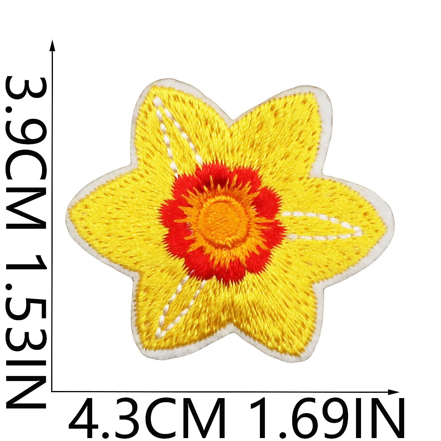 Cartoon Peony Flower Embroidery Cloth Sticker Small Daisy Bag Decoration Computer Embroidery Beautiful Small Red Flower Patch Ironing No. 3_3 pieces
Cartoon Peony Flower Embroidery Cloth Sticker Small Daisy Bag Decoration Computer Embroidery Beautiful Small Red Flower Patch Ironing No. 3_3 pieces