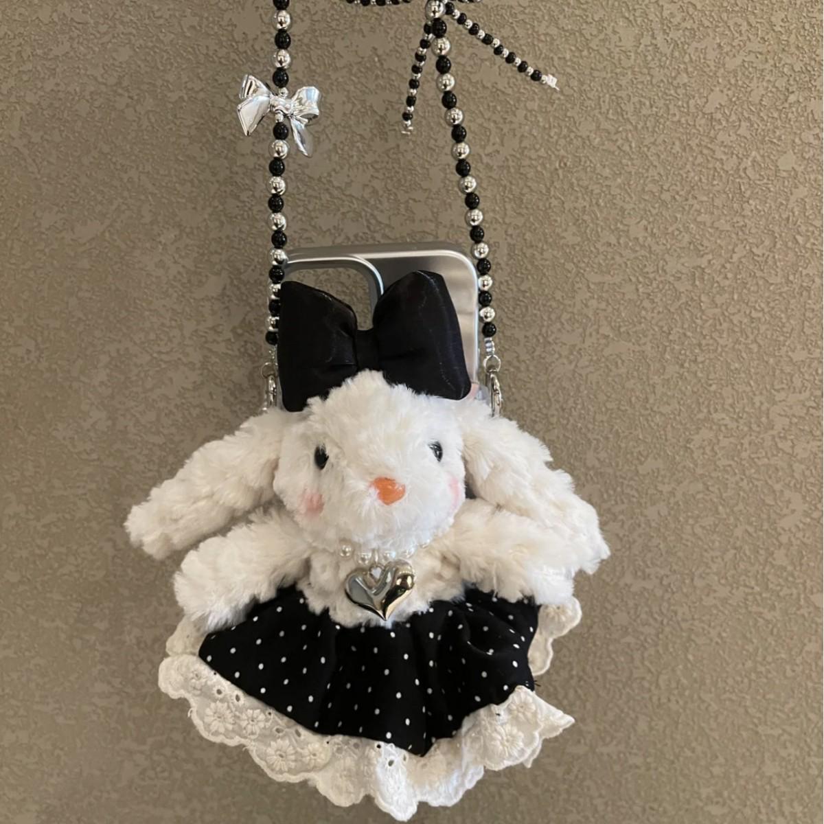 Korean Style Long-Eared Rabbit Phone Lanyard: Crossbody Strap with Chain & Pendant for Women (2025)
Korean Style Long-Eared Rabbit Phone Lanyard: Crossbody Strap with Chain & Pendant for Women (2025)