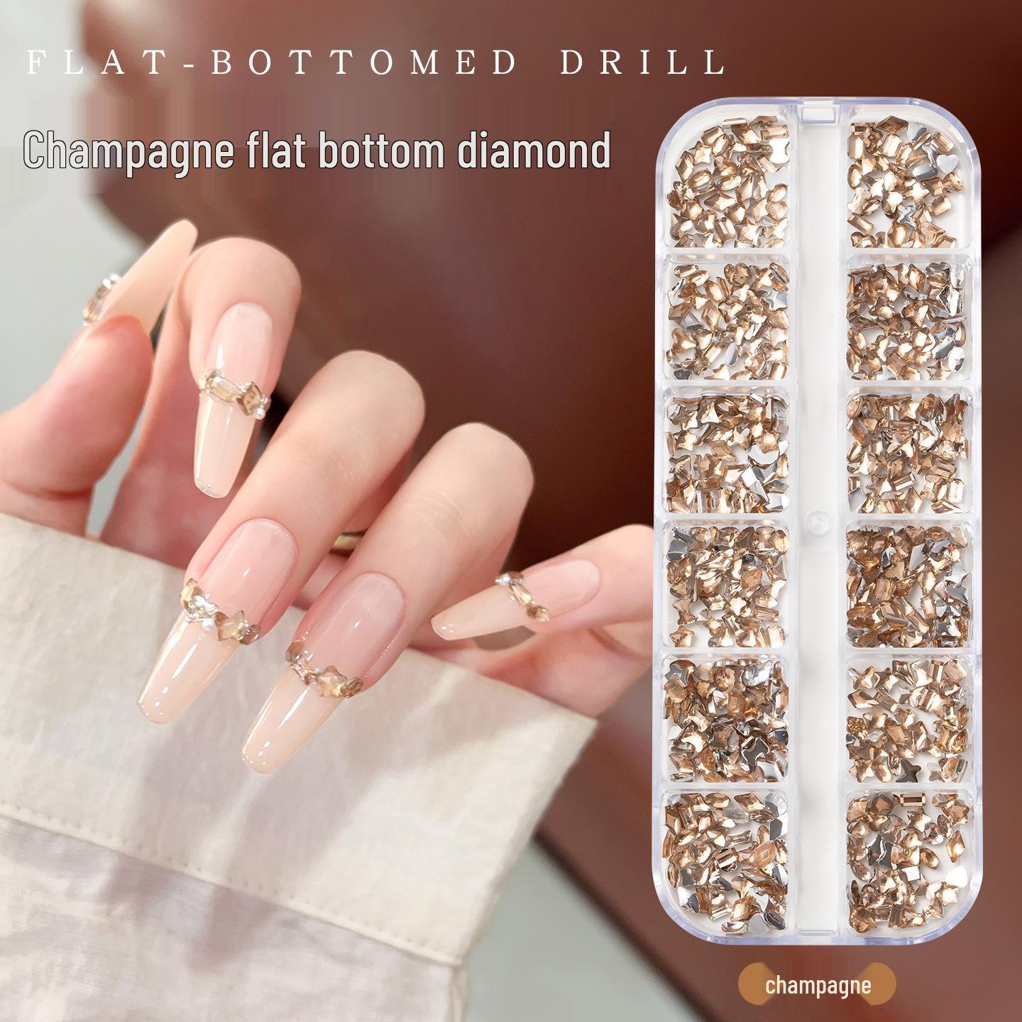 Mini Sparkly Rhinestones for Autumn Winter Nails - Mixed Silver, White, Champagne Flat Back Crystals No Specification
Mini Sparkly Rhinestones for Autumn Winter Nails - Mixed Silver, White, Champagne Flat Back Crystals No Specification