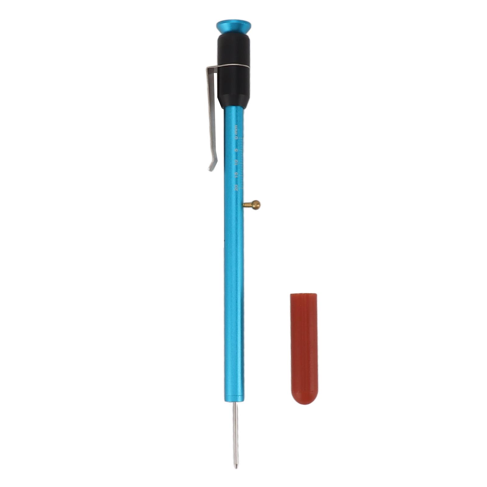 025mm Car Brake Pad Thickness Gauge 015mm Tire Tread Depth Measurement Tool Pen Blue
025mm Car Brake Pad Thickness Gauge 015mm Tire Tread Depth Measurement Tool Pen Blue