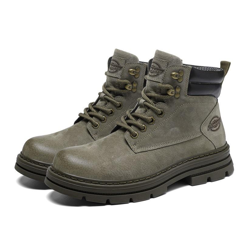 Взрыв внешней торговли мужская повседневная универсальная теплая мужская обувь зима новая толстая подошва износостойкая кожаный бархат ботинки Мартин 44
Взрыв внешней торговли мужская повседневная универсальная теплая мужская обувь зима новая толстая подошва износостойкая кожаный бархат ботинки Мартин 44