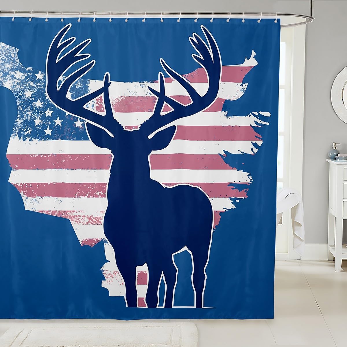 Cute Sheep Shower Curtain Kawaii Animal Waterproof Bathroom Curtain, Glitter Stars Bath Curtain Starry Night Shower Curtain Set 90x180CM
Cute Sheep Shower Curtain Kawaii Animal Waterproof Bathroom Curtain, Glitter Stars Bath Curtain Starry Night Shower Curtain Set 90x180CM