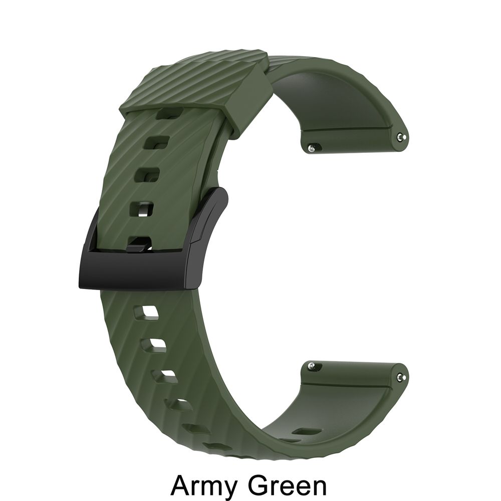 Soft Sports Silicone Bracelet Watch Strap Wristband Band Army green
Soft Sports Silicone Bracelet Watch Strap Wristband Band Army green