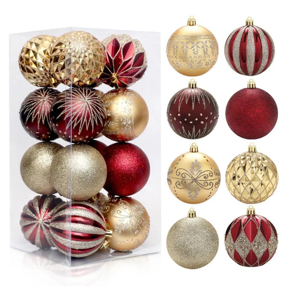 16 шт. 8 см гальванизированные рождественские подвесные шары Merry Xmas Tree Decor Happy New Year Decoration Style 6
16 шт. 8 см гальванизированные рождественские подвесные шары Merry Xmas Tree Decor Happy New Year Decoration Style 6