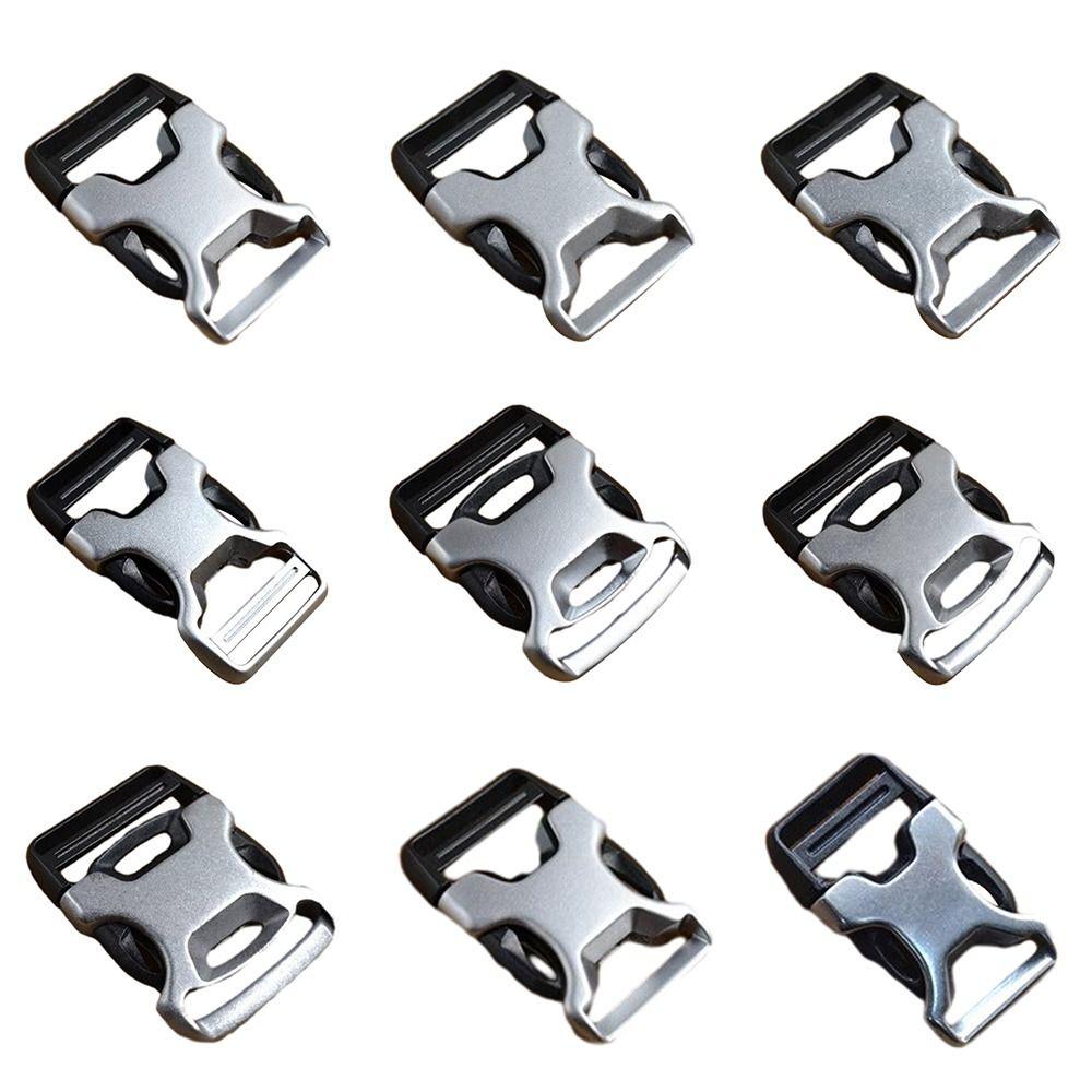 Aluminum Alloy Side Release Buckle Black&Silver Dog Cat Collar DIY Accessories Outdoor Tool
Aluminum Alloy Side Release Buckle Black&Silver Dog Cat Collar DIY Accessories Outdoor Tool