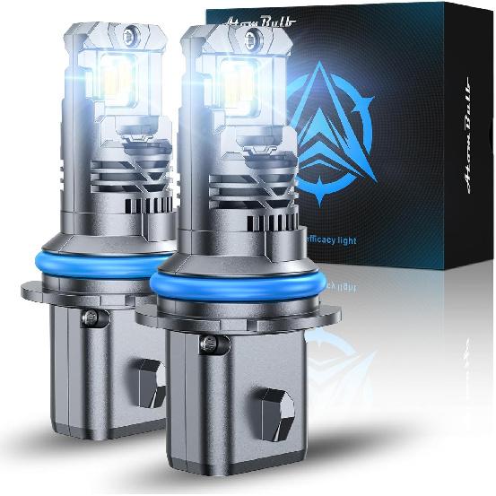H7 Bulbs, 40000LM 6500K Cool White, 1:1 Mini Size, 1000% Super Bighter H7 Light Bulb with 80000H Lifespan, 1 Min Plug-N-Play, IP68 Waterproof 9004/HB1
H7 Bulbs, 40000LM 6500K Cool White, 1:1 Mini Size, 1000% Super Bighter H7 Light Bulb with 80000H Lifespan, 1 Min Plug-N-Play, IP68 Waterproof 9004/HB1
