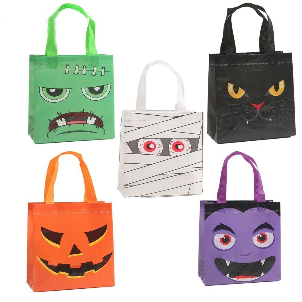 Trick Or Treat Halloweens Candy Bag Loot Bag Kids Gifts Bag Packaging Non-Woven Treat Bags Handbag
Trick Or Treat Halloweens Candy Bag Loot Bag Kids Gifts Bag Packaging Non-Woven Treat Bags Handbag
