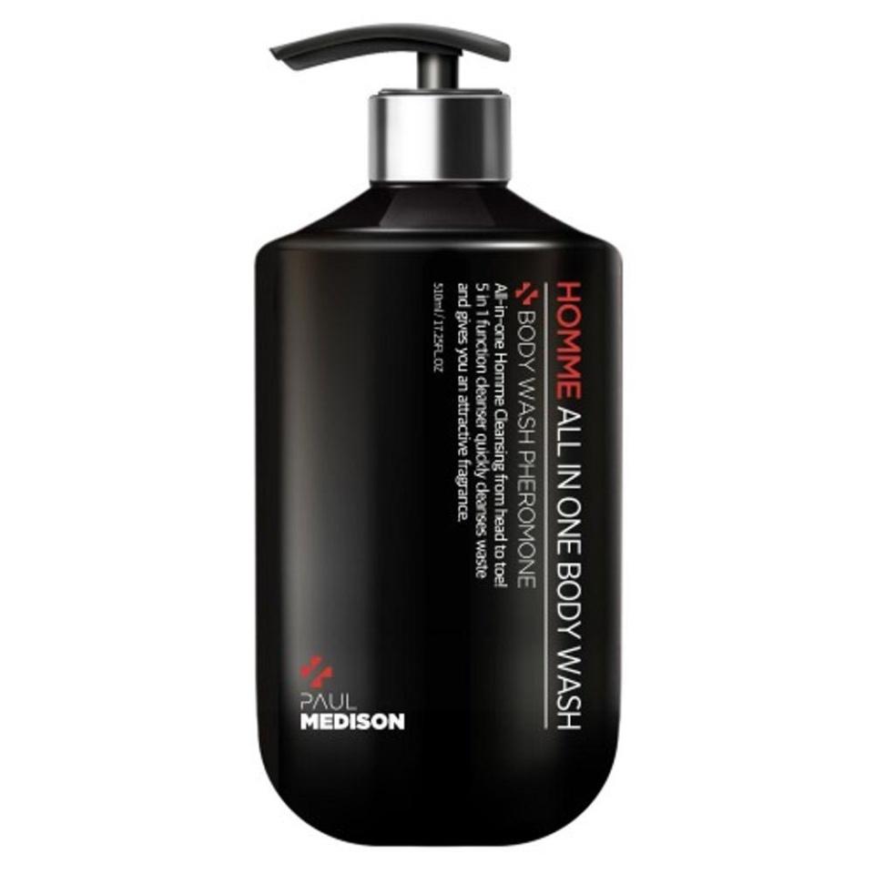 PAUL MEDISON Homme All-in-one Body Wash Pheromone Мужской мультифункциональный гель для душа с ароматом феромонов 510мл
PAUL MEDISON Homme All-in-one Body Wash Pheromone Мужской мультифункциональный гель для душа с ароматом феромонов 510мл