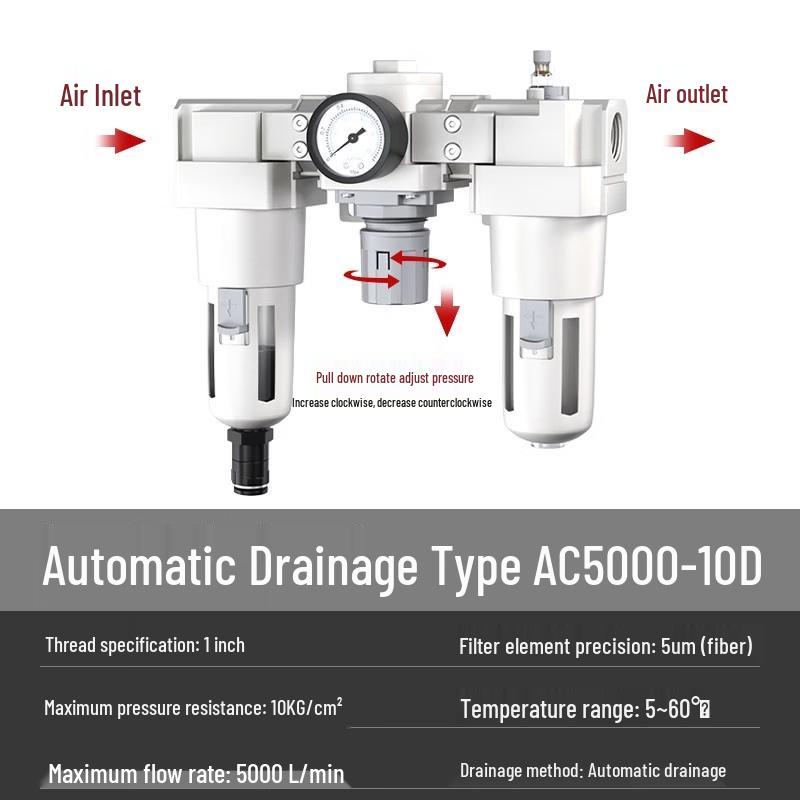 Aokewen AC5000-10D Air Compressor Oil-Water Separator Filter
Aokewen AC5000-10D Air Compressor Oil-Water Separator Filter