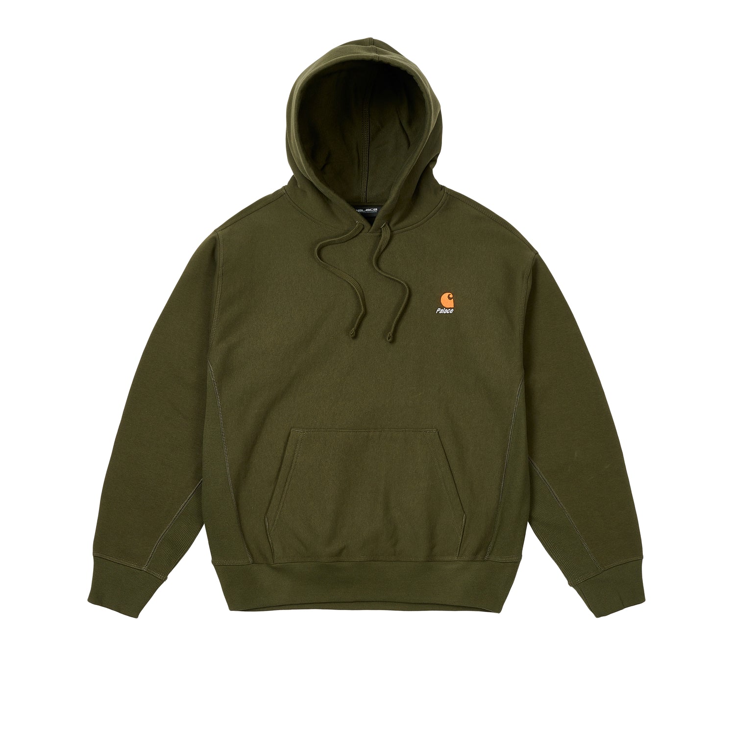 Palace X Carhartt WIP Collaboration FW24 Hood Plant Left Chest Letter Logo Kangaroo Pocket Ribbed Edge Comfortable Drawstring Hoodie I035649-37K-XX S
Palace X Carhartt WIP Collaboration FW24 Hood Plant Left Chest Letter Logo Kangaroo Pocket Ribbed Edge Comfortable Drawstring Hoodie I035649-37K-XX S