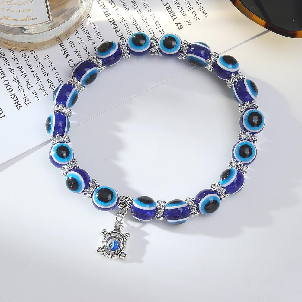 Evil Eye Anklet and Bracelet Dual-use Turtle style синій
Evil Eye Anklet and Bracelet Dual-use Turtle style синій