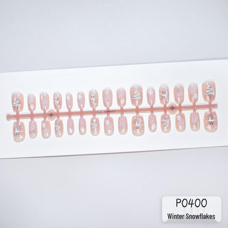 Winter Snowflake Cat Eye Crystal Nail Art - 30 High-Grade Glass Bead Press-On Nails (All Sizes)
Winter Snowflake Cat Eye Crystal Nail Art - 30 High-Grade Glass Bead Press-On Nails (All Sizes)