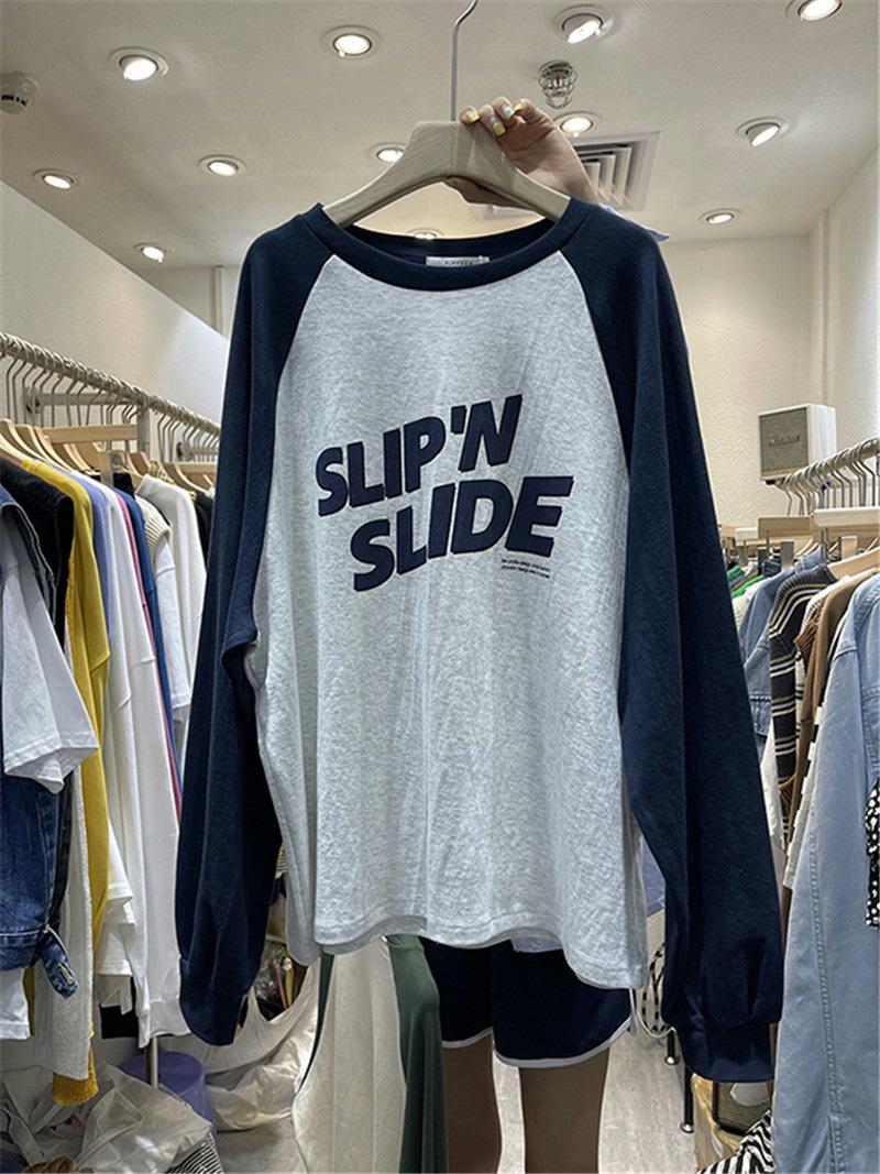 American Style 2026 Versatile Long-Sleeved Raglan Hoodie - Korean Inspired Trendy Spring/Fall Top XL темно-синий
American Style 2026 Versatile Long-Sleeved Raglan Hoodie - Korean Inspired Trendy Spring/Fall Top XL темно-синий